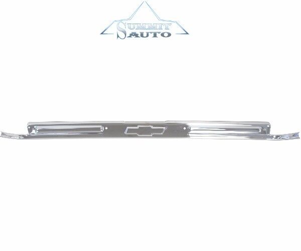 67 68 70 71 72 Chevy Pickup Truck Door Sill Scuff Plate Stainless Steel w/Bowtie