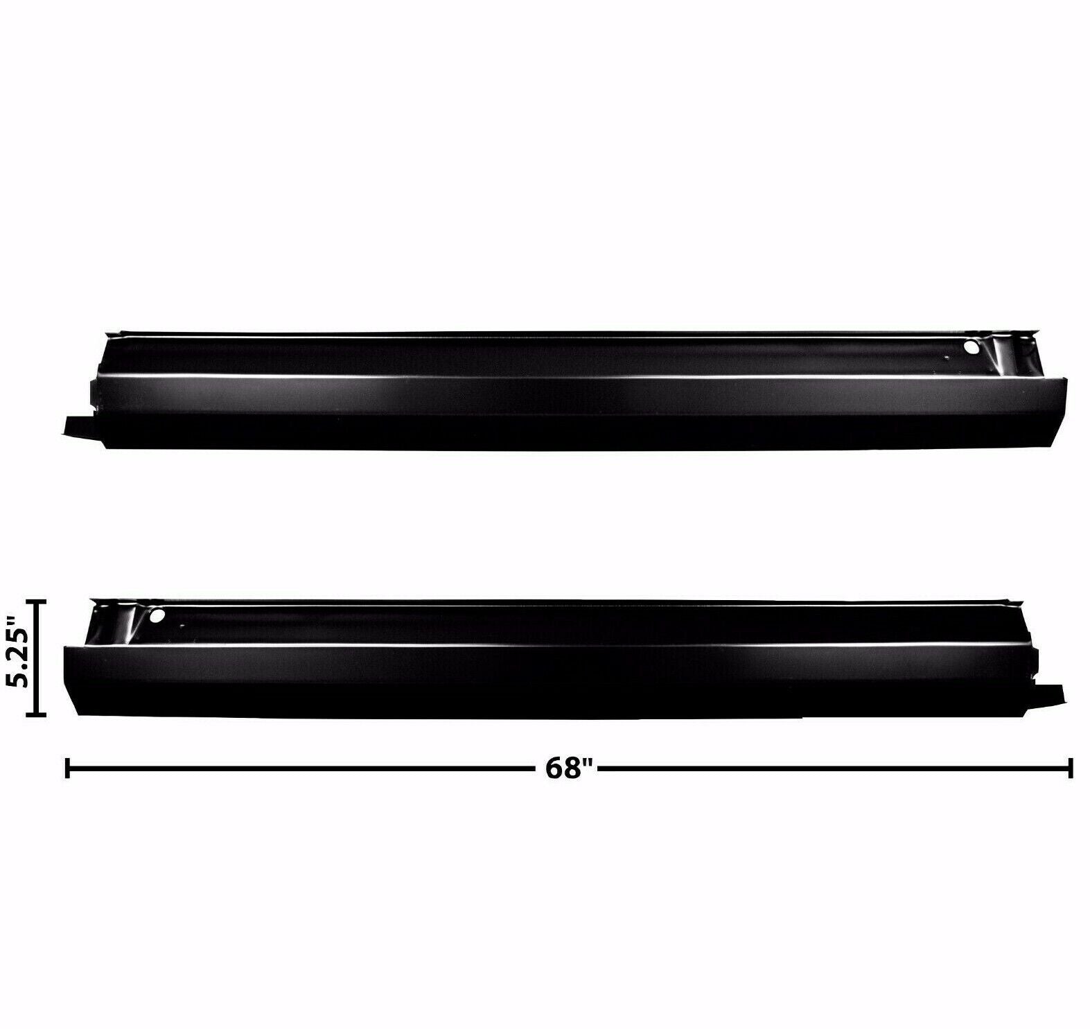 1968~1979 Chevy Nova Rocker Panel Outer Pair Right & Left Side EDP Steel Dii