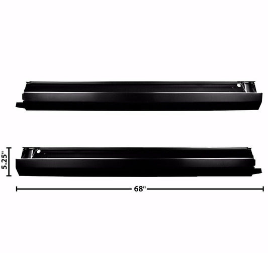 1968~1979 Chevy Nova Rocker Panel Outer Pair Right & Left Side EDP Steel Dii