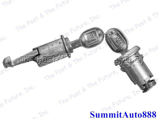 68 Camaro & Firebird Glove Box Trunk Lock Kit - Round Head Key CALS68-7