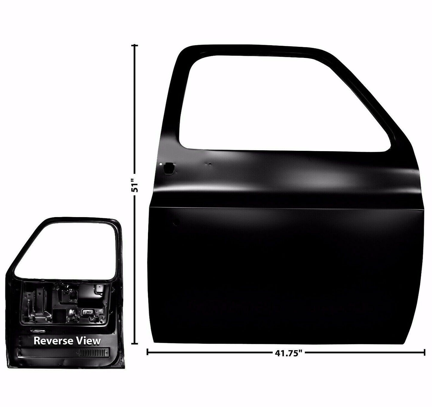 1977~87 Chevy Pickup Truck 1977~91 Blazer Jimmy Suburban Door Shell Right Side