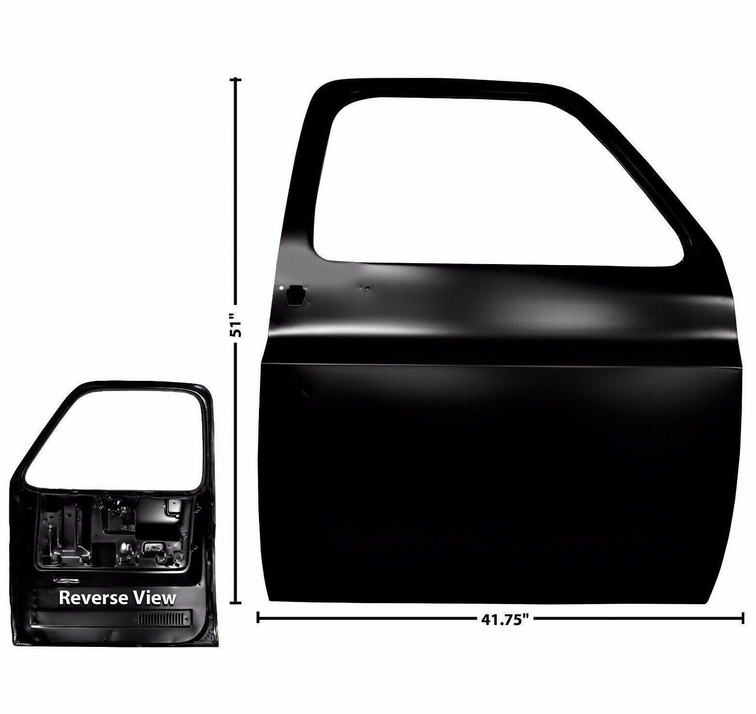 1977~87 Chevy Pickup Truck 1977~91 Blazer Jimmy Suburban Door Shell Right Side