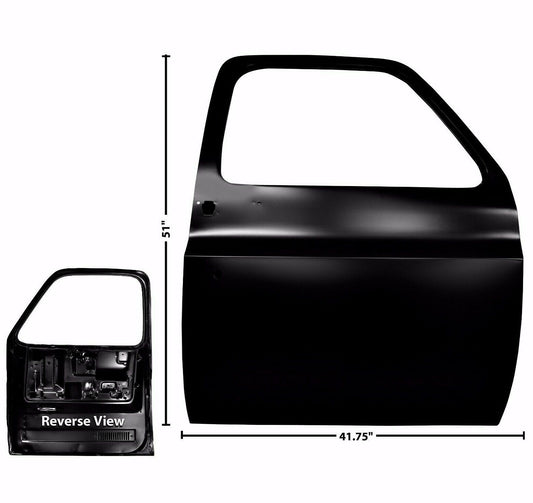 1977~87 Chevy Pickup Truck 1977~91 Blazer Jimmy Suburban Door Shell Right Side