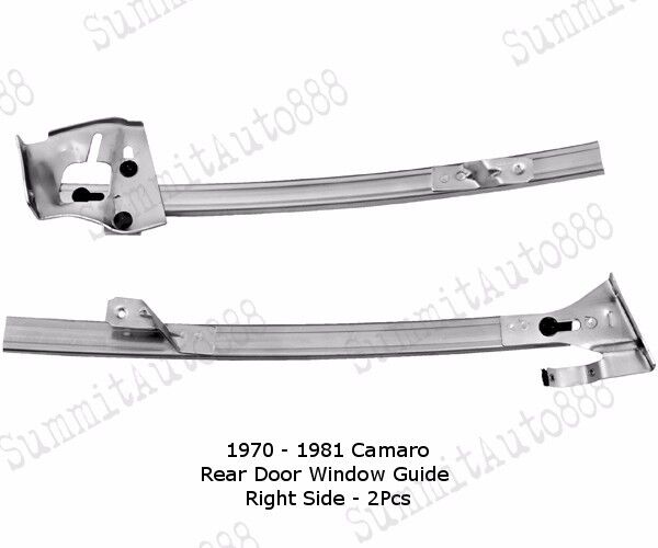 70 71 72 73 74 75 76 77 78 79 80 81 Camaro Firebird Rear Door Window Guide Right
