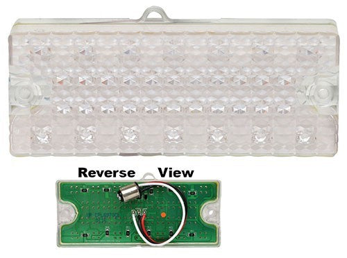 FRONT PARKING LAMP ASSEMBLY LH DRIVER SIDE 1969-70 CHEVROLET TRUCK CLEAR ( LED )