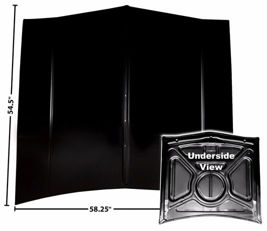 1965 1966 65 66 Chevy Impala Hood EDP Coated Steel Dynacorn