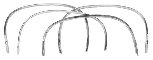 WHEEL OPENING MOLDING  1968-69 GTO 4 PCS SET W/SCREWS