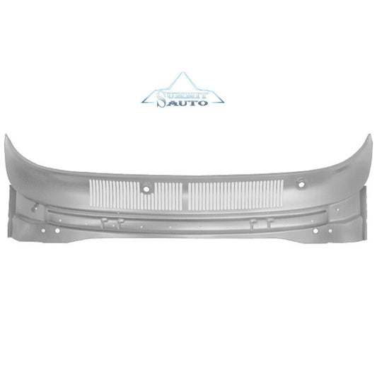 1966 1967 Chevy Nova Cowl Vent Grille Panel - Weld Through Primer -