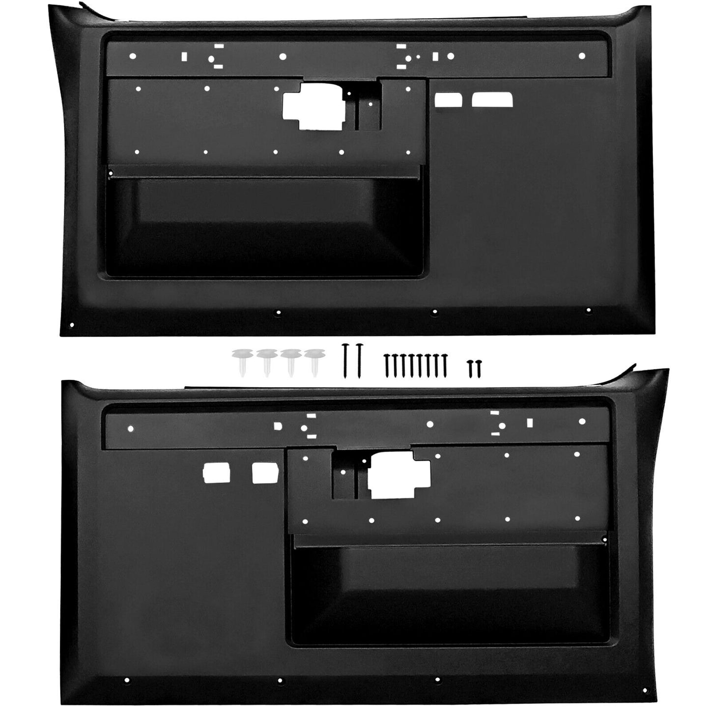 1981~1987 Chevy Pickup Truck Door Inner Panel Pair w/ power windows & Lock holes