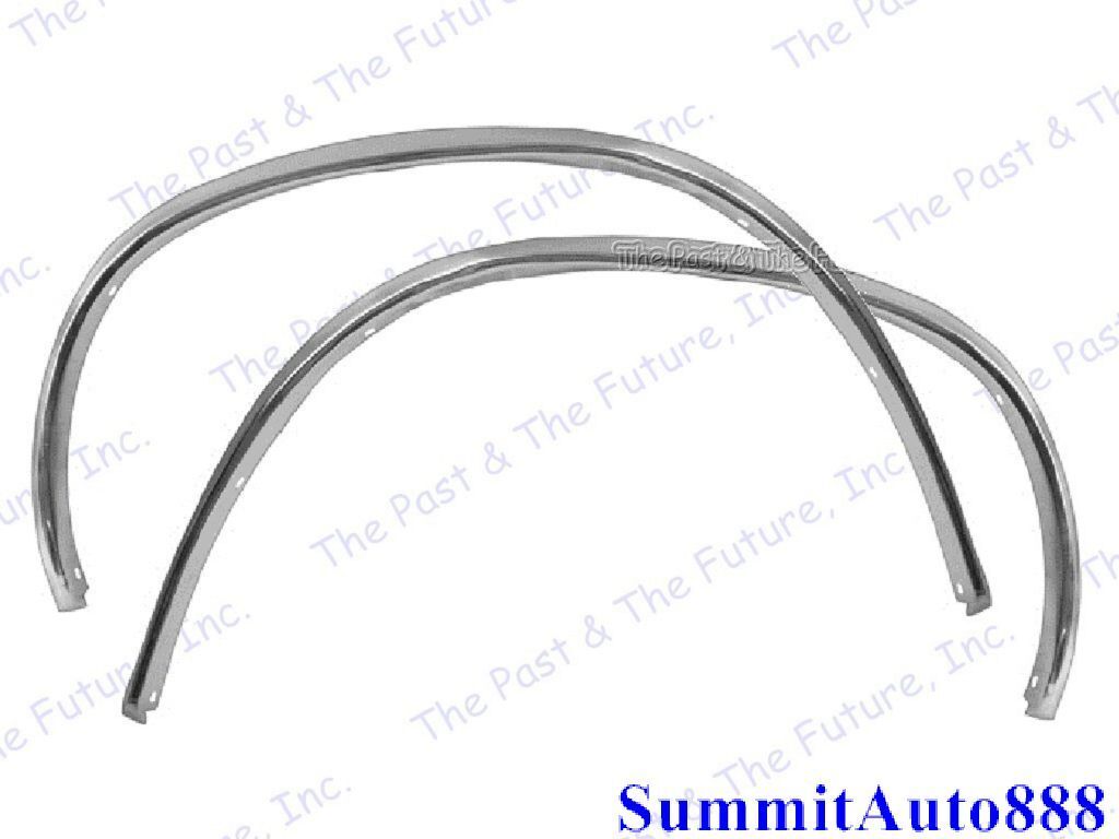El Camino & Malibu Front Opening Wheel Molding - Pair / 2 PCS ELMG7887-1P