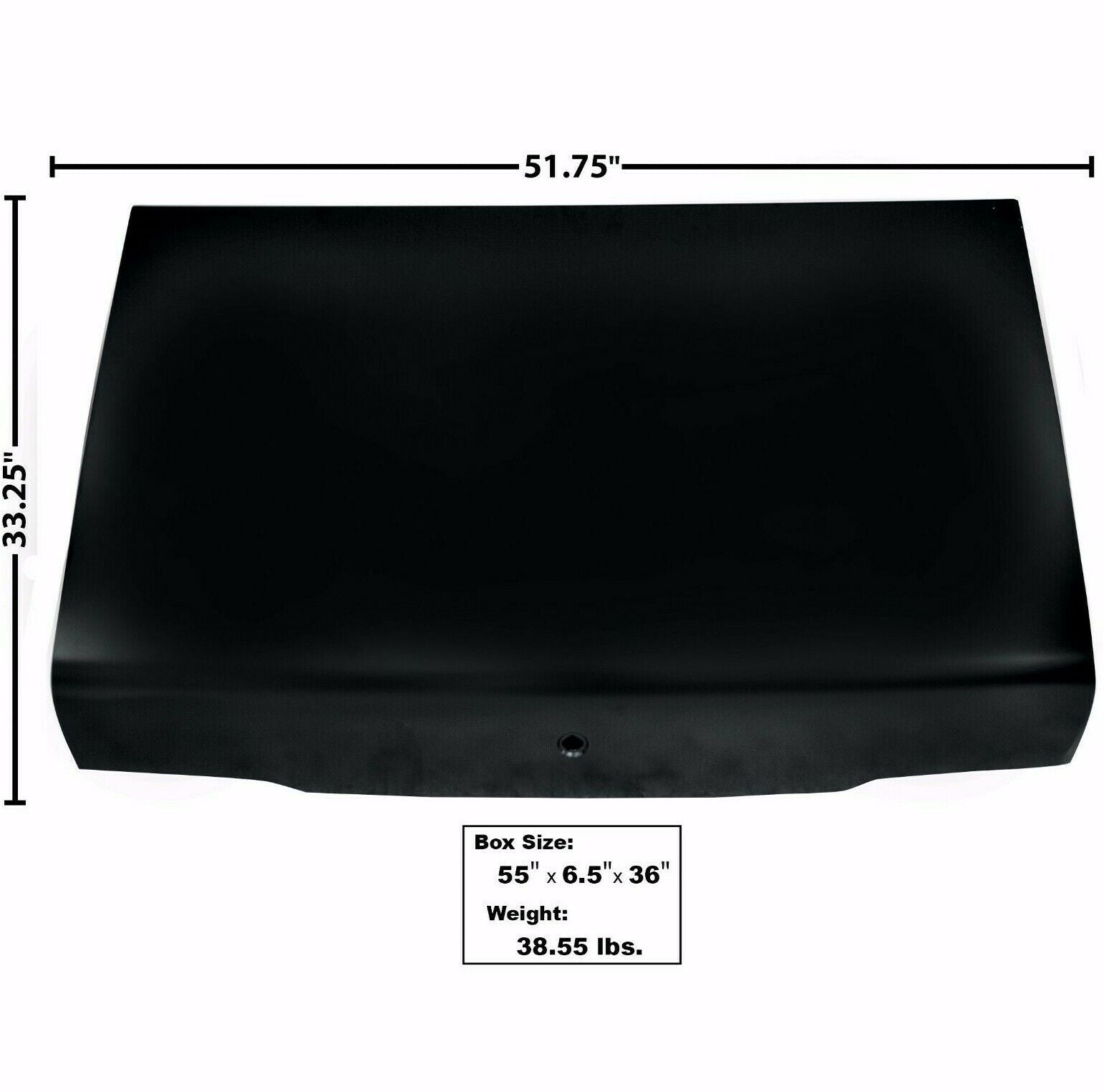 1968 Pontiac GTO Trunk Lid EDP Coated Panel Dynacorn New