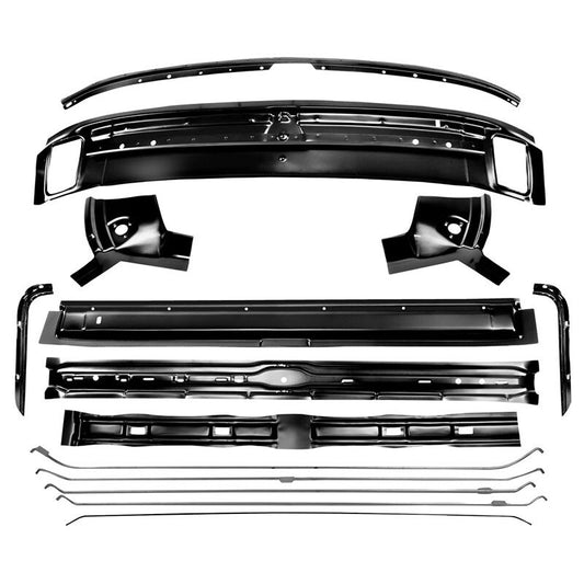 ROOF PANEL BRACE/BOW 14 PCS KIT 1969 *INCLUDES HEADLINER BOWS* CHEVROLET CAMARO