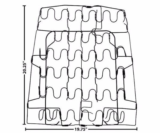 1967 1968 1969 67 68 69 Chevy Camaro Front Seat Back Spring / Fits Right or Left