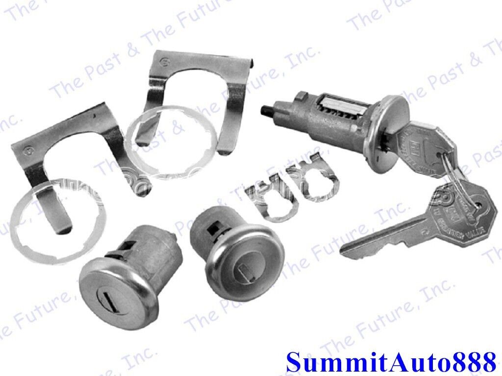 Camaro Chevelle El Camino Ignition Door Lock Original Octagon Head Key CALS68-4