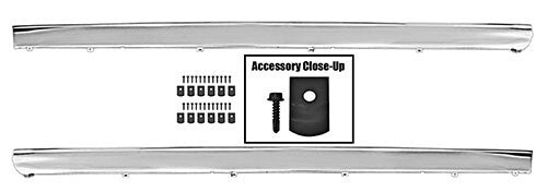 ROCKER PANEL MOLDING 1966-67 NOVA PAIR