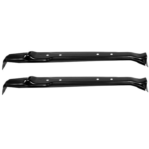 1966 67 Pontiac GTO Gas Tank Mounting Brace Support to Trunk Floor Pair Dynacorn