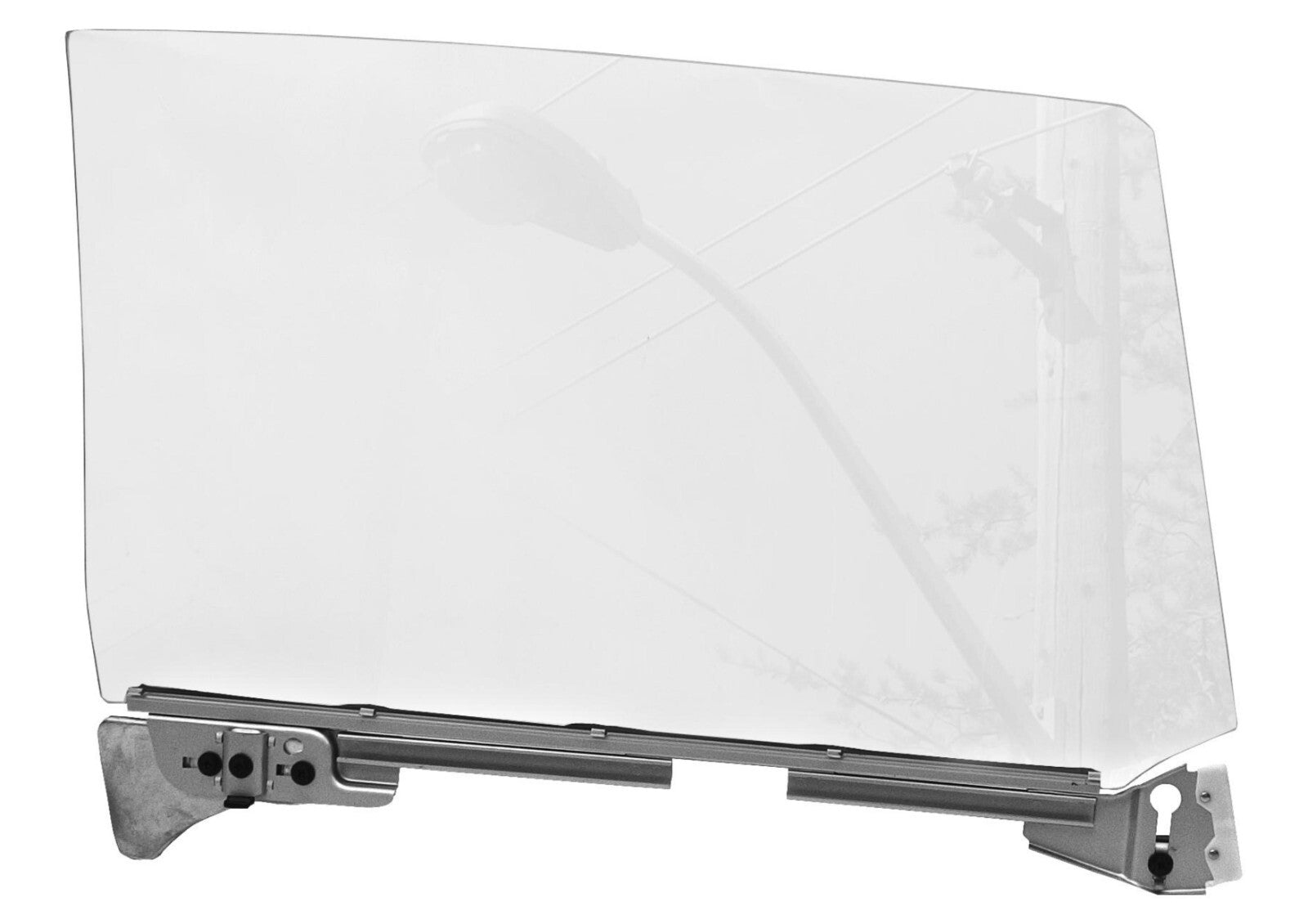 Door Glass Clear Left/Driver Side 66-67 GTO Coupe/Convertible Dynacorn #1556