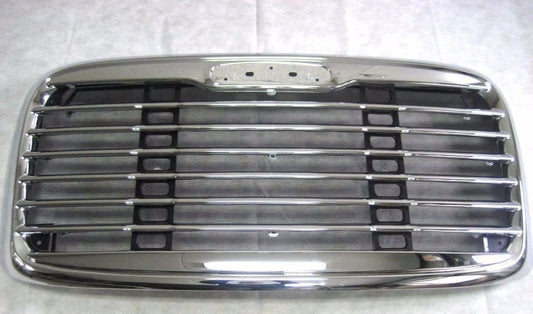 Fits 00-08 Freightliner Columbia Front Grille Grill Chrome w/ bug screen G1W