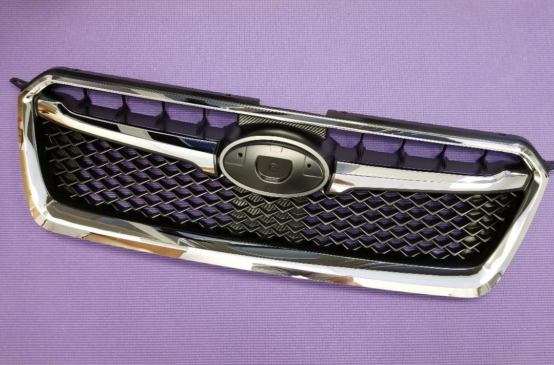 Fits SUBARU Impreza 2015 2016 Front Grill Grille w/ Moulding Trim whole set