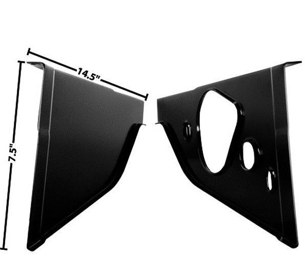 1968 ~ 77 Bronco Rear Floor Pan Brace Support EDP Coated Steel Dynacorn