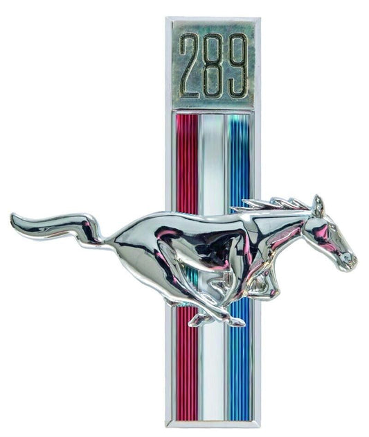 EMBLEM RUNNING HORSE 289 RH 67-68 MUSTANG