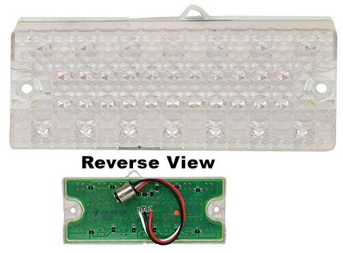 FRONT PARKING LAMP ASSEMBLY RH PASSEN SIDE 1969-70 CHEVROLET TRUCK CLEAR ( LED )