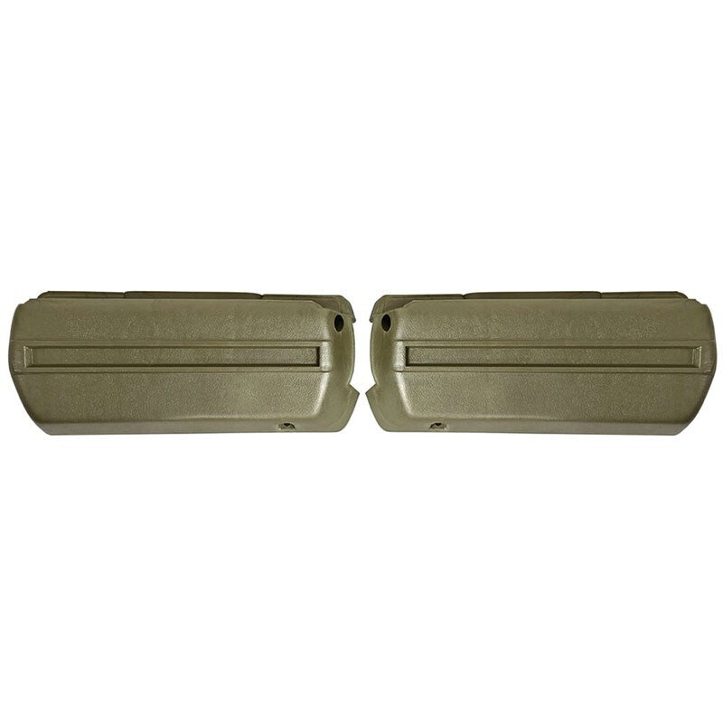 ARM REST BASE IVY GOLD PAIR CAMARO 68-69 CHEVELLE, GTO, NOVA 68-72 CHEVROLET