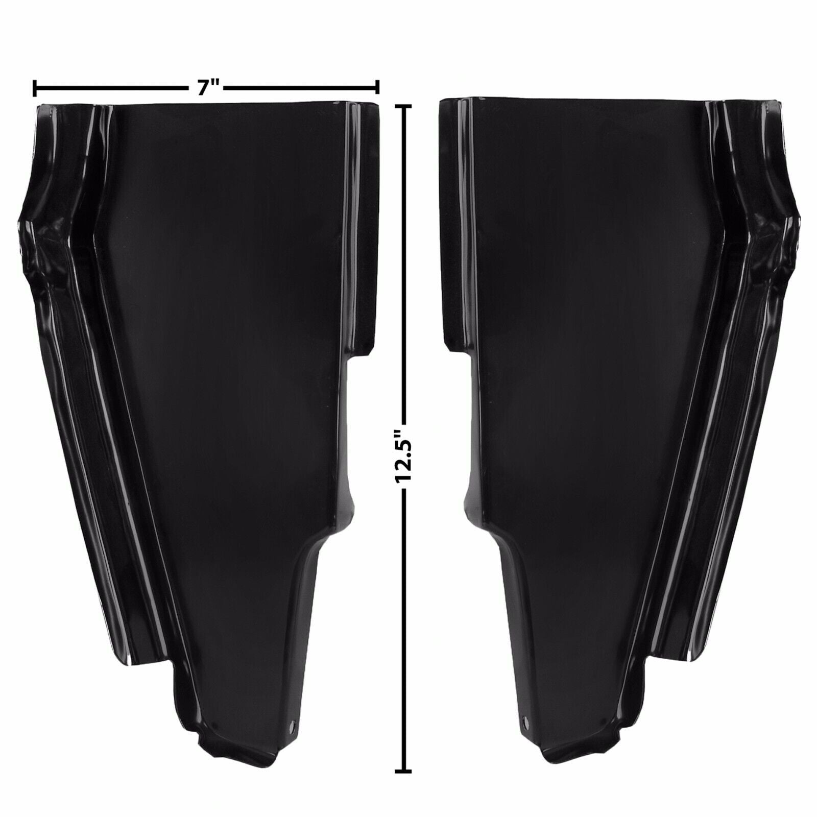 1967 68 69 70 71 72 Chevy Pickup Truck Door Pillar Rear Lower Right & Left Side 