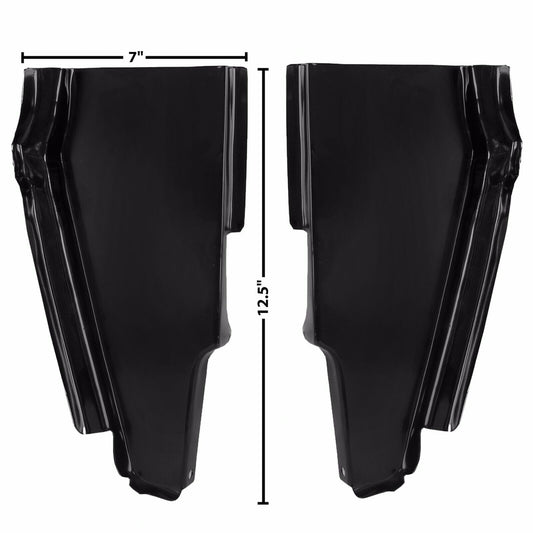 1967 68 69 70 71 72 Chevy Pickup Truck Door Pillar Rear Lower Right & Left Side 