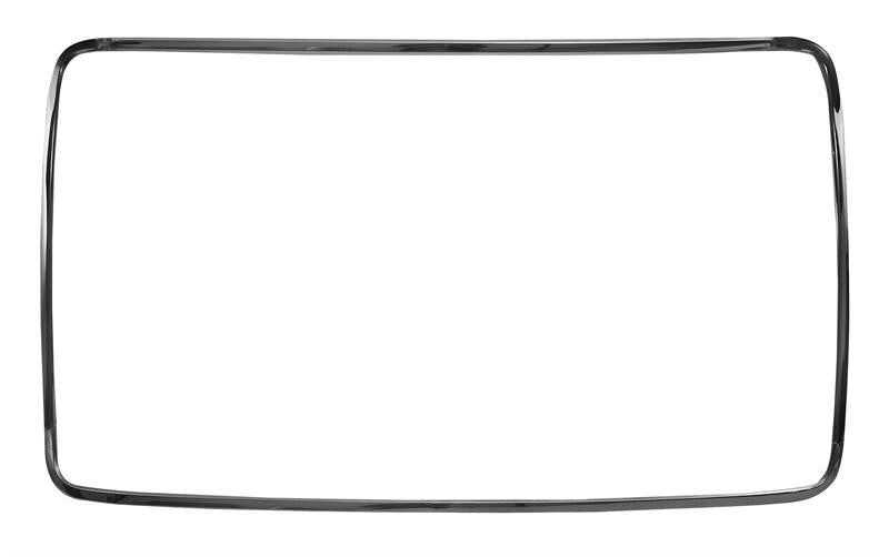 REAR WINDOW MOLDING  1965-66 IMPALA  5PCS 2 DR SS HARD TOP