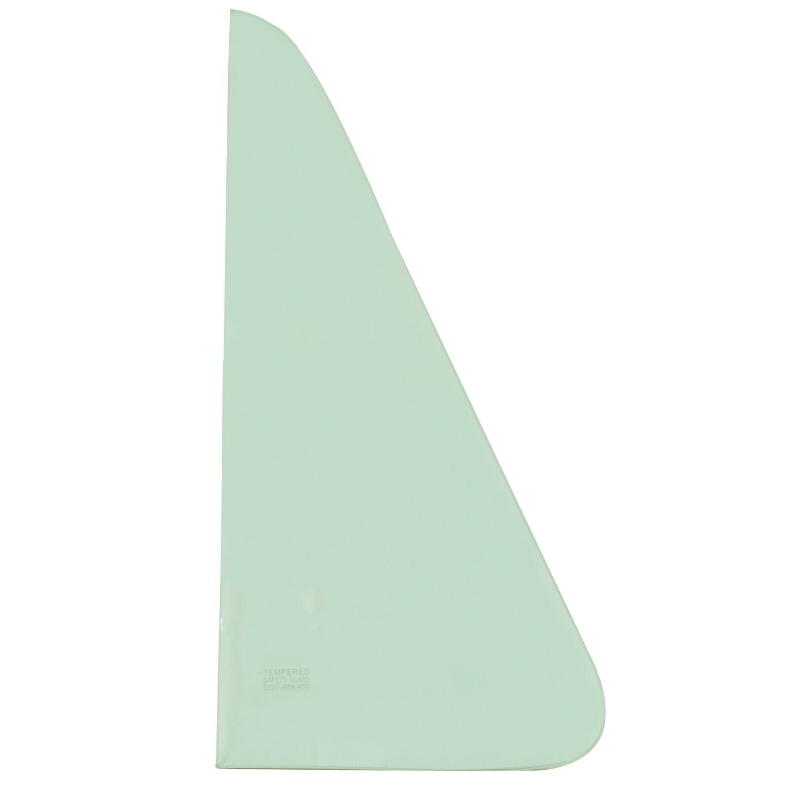 1964 1965 1966 Chevy Pickup Truck Vent Window Glass Tinted Green Fits RH or LH