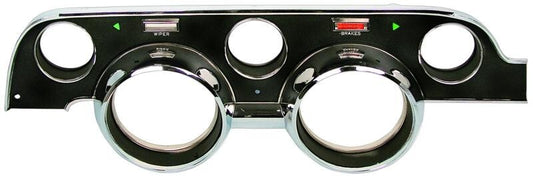 INSTRUMENT BEZEL BLACK STANDARD INTERIOR 1967 MUSTANG