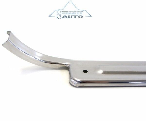 Chevy Pickup PU Truck Door Sill Scuff Plates STAINLESS - 2 Pieces / Right & Left