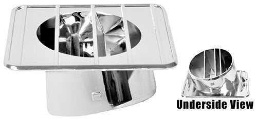 DEFROSTER DUCTS LH 1968-72 CHEVROLET TRUCK