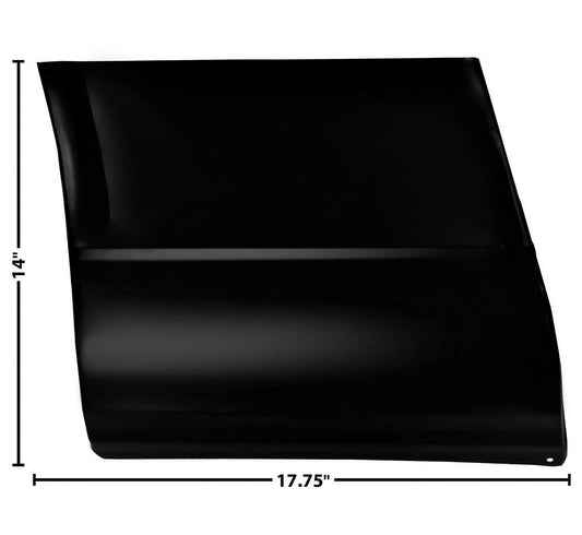 70 71 72 73 74 75 76 77 78 79 80 81 Chevy Camaro Fender Extension Left Side Rear