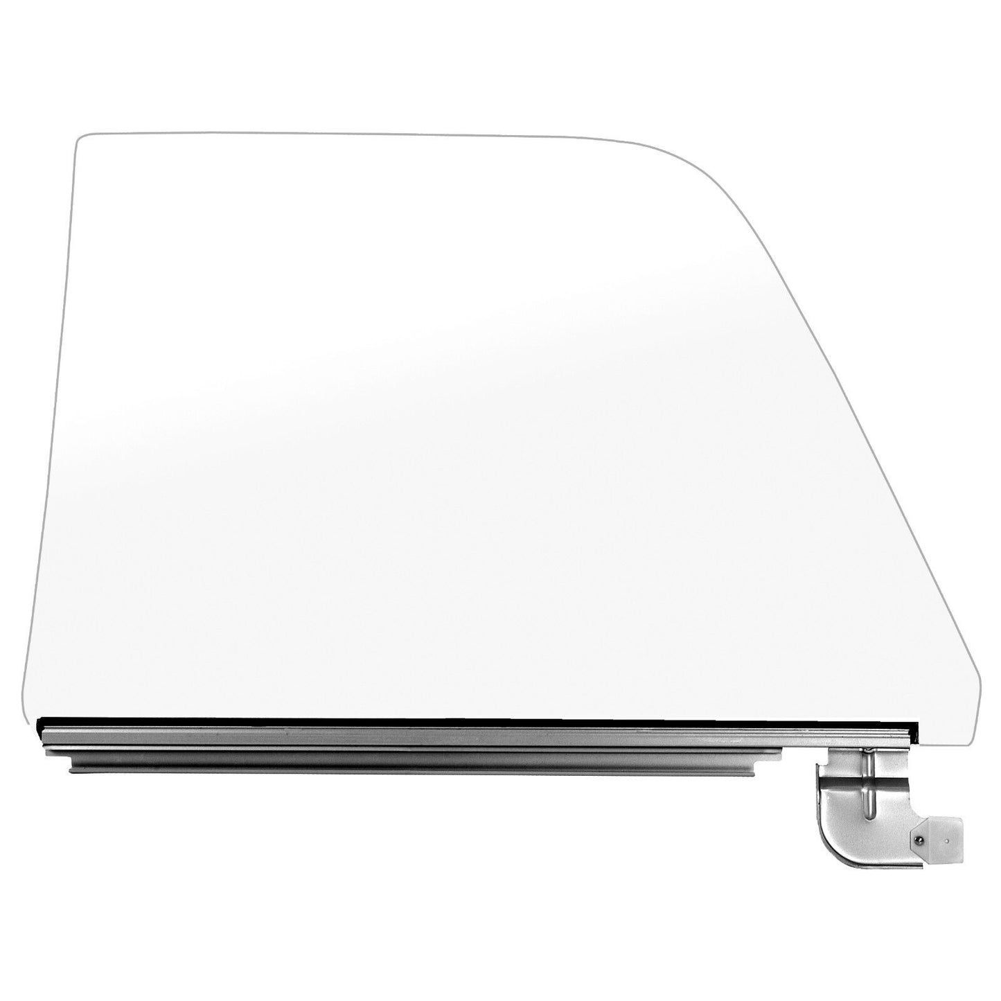 1968 1969 1970 1971 1972 El Camino Door Glass Assembly - Clear Glass/Right Side