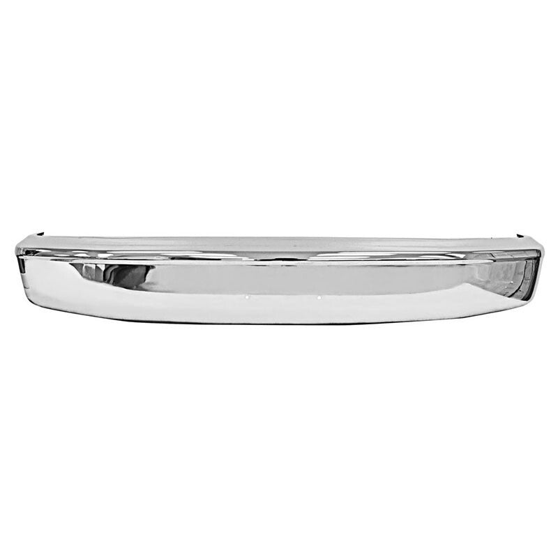 FRONT CHROME BUMPER  1992-96 FORD TRUCK W/O PAD HOLE GAS ENG: