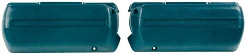 ARM REST BASE MED BLUE PAIR CAMARO 68-69 CHEVELLE, GTO, NOVA 68-72 CHEVROLET