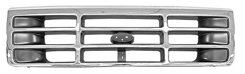 GRILLE CHROME/GRAY 1992-96 FORD TRUCK