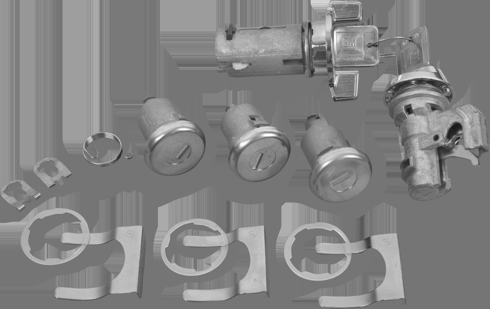 Ignition, Door, Glovebox & Trunk Lock Kit 1971-76 CHEVROLET IMPALA