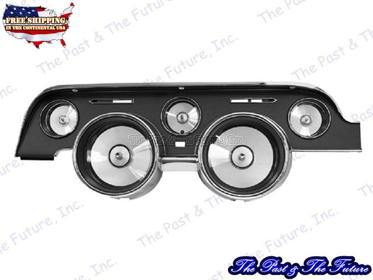 Instrument Bezel w/ Lens - Black MSIB68-1