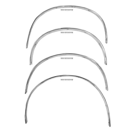 WHEEL OPENING MOLDING SET 4 PCS 1967-68 MERCURY COUGAR (OE STYLE)