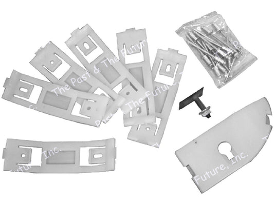 Rocker Molding Clips Set - Left MSMG6768-10L