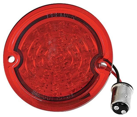 TAIL LIGHT RED LED (29) LENS 1954-59 CHEVY TRUCK