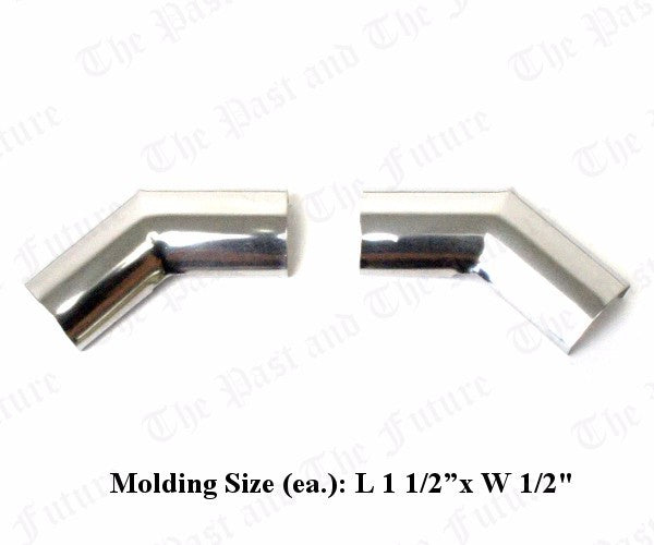 68 69 70 Mopar Dodge Charger Drip Rail Moldings Pair 6 pieces without top
