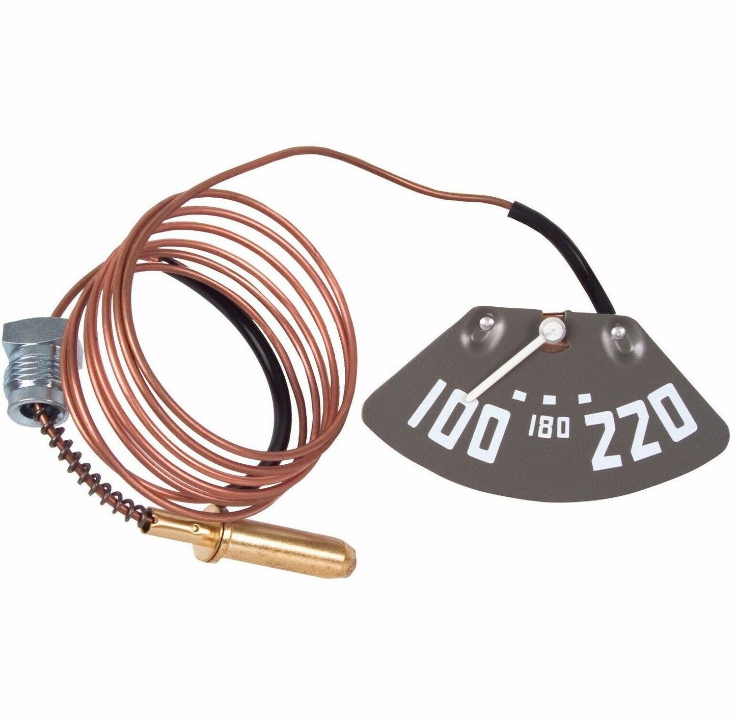 1950 1951 1952 1953 Chevy Pickup PU Truck Temperature Gauge 8Cyl White Needle 