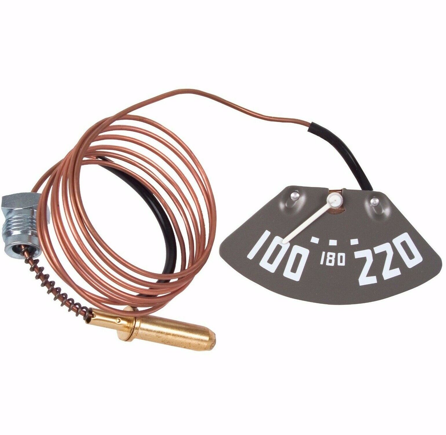 1950 1951 1952 1953 Chevy Pickup PU Truck Temperature Gauge 8Cyl White Needle 