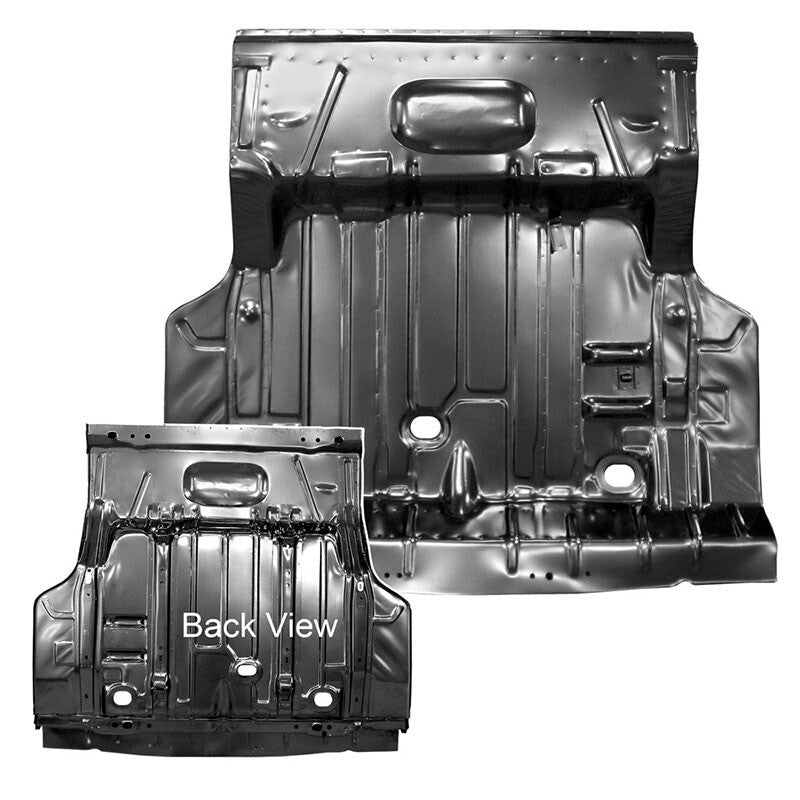 TRUNK FLOOR COMPLETE PAN 1968 CHEVELLE W/BRACES/CROSS RAIL