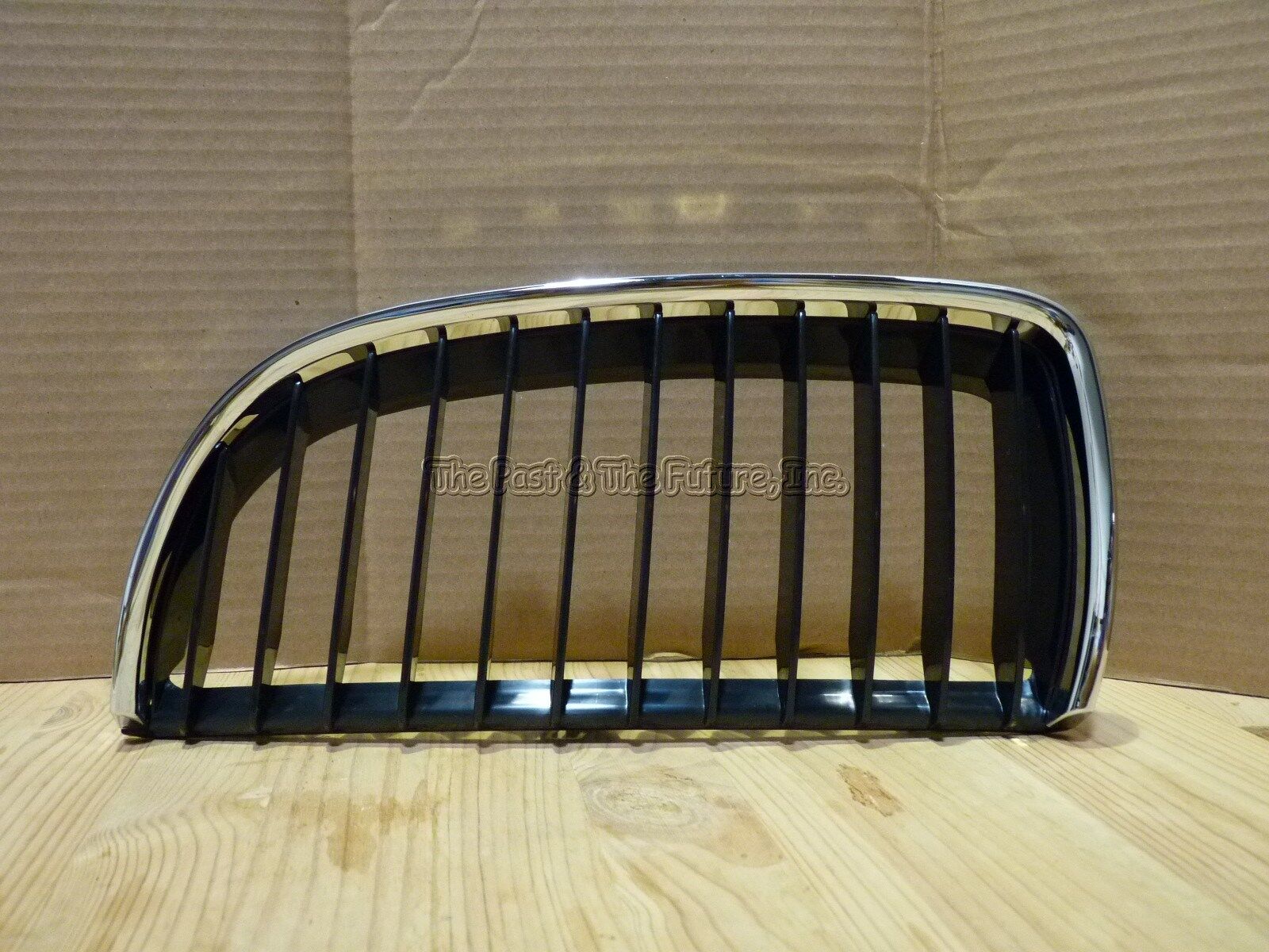 Fits BMW E90 E91 3-Series WAGON Aftermarket Front Kidney Grille Grill CHR BK LH