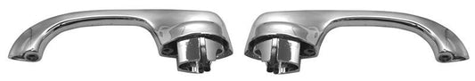 OUTSIDE DOOR HANDLES W/O BUTTONS PAIR 1970-72 CHEVELLE  GTO